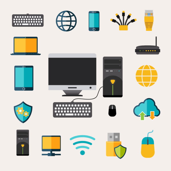 hardware and software of a computer meaning