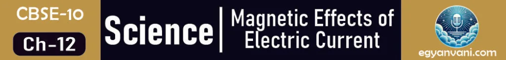Magnetic Effects of Electric Current
