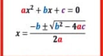 Quadratic Equations