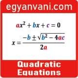 Quadratic Equations